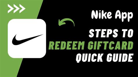 nike giftcard gebruiken|redeem Nike gift card.